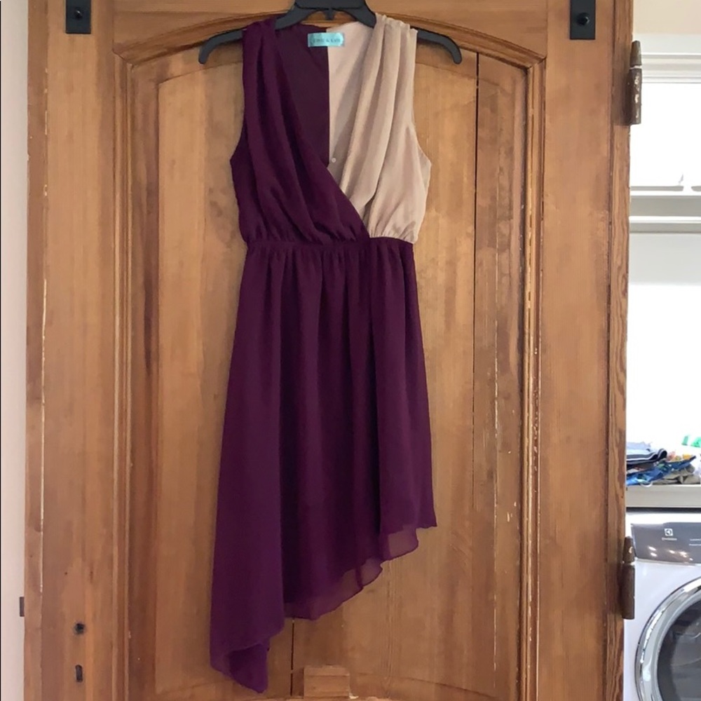 Asymmetrical dress